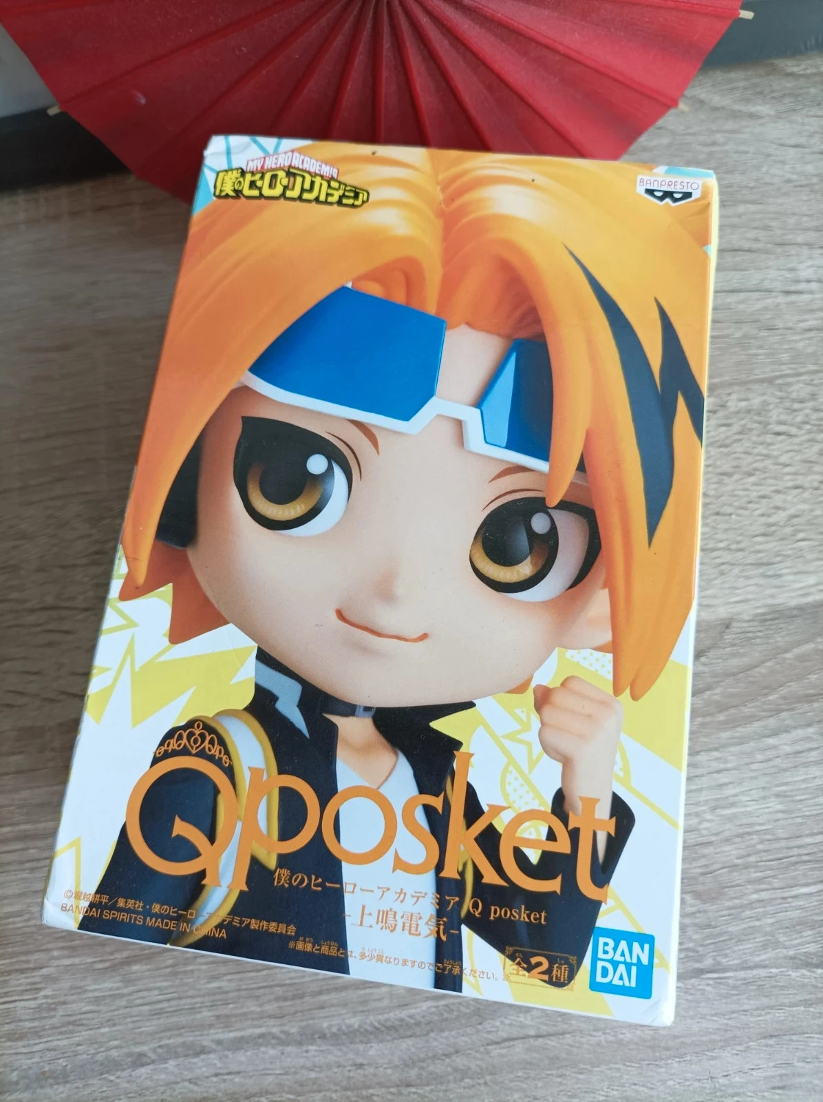 My Hero Academia - Figurine Denki Kaminari - Banpresto Qposket